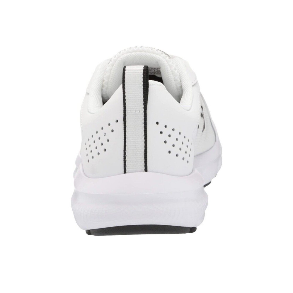 Under Armour Running Shoes Women Size 11 White Charged Assert 9 3024591-101 NWB - Picture 6 of 8